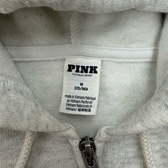 PINK Gray Sweat Suit - Picture 6 of 10